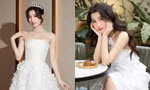 Phương Nhi diện trang phục đơn điệu sau khi được chọn đi thi Miss International