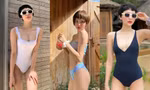 Không có dáng chuẩn như Hoa hậu nhưng Hiền Hồ vẫn đam mê diện bikini 'hở bạo'