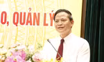 Chủ tịch UBND tỉnh Bắc Ninh Vương Quốc Tuấn phát biểu tại cuộc họp. Ảnh: Nguyễn Thắng