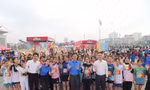 Đông đảo học sinh, đoàn viên tham gia ngày hội học sinh 3 tốt.