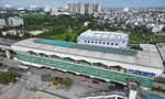 Mái ga tàu Yên Nghĩa bị thủng được sửa chữa xong