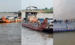 Qua sông Hồng trên những chuyến đò thiếu phao, không phép
