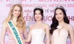 Đương kim Hoa hậu Quốc tế dự buổi trao sash cho Phương Nhi