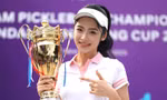 Á hậu Châu Anh, Vân Nhi chúc các tay vợt chinh phục giải thưởng một tỷ đồng của Giải Vô địch Pickleball Việt Nam 
