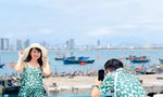Ngắm 'Santorini thu nhỏ' đẹp quên lối về được giới trẻ Đà Nẵng đua nhau check in