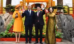 Chủ tịch nước Lương Cường cùng Nhà vua Bỉ thăm Hoàng thành Thăng Long