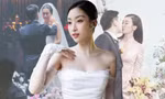 Đám cưới Hoa hậu Đỗ Mỹ Linh: Tiệc sang trọng tựa khu vườn tựa cổ tích, nhan sắc cô dâu "gây bão"