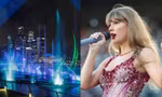 Hàng ngàn Swifties đổ xô đi xem biểu diễn nhạc nước của Taylor Swift giá 0 đồng