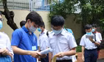 Thí sinh tham dự kỳ thi vào lớp 10 Trường Phổ thông Năng khiếu (thuộc ĐHQG TPHCM) ngày 26/5