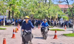 Thanh niên Huế hưởng ứng ngày hội văn hóa giao thông 