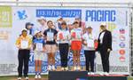 Nguyễn Bảo Châu (thứ 2 từ phải sang) gây ấn tượng tại Pacific Cup International Junior Golf Championship 2024