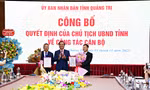 Công bố quyết định của Chủ tịch UBND tỉnh Quảng Trị về công tác cán bộ