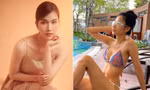 Á hậu Phương Anh khoe vai trần quyến rũ, Hoàng Thuỳ nóng 'bỏng mắt' với bikini 