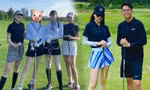 Hoa hậu Đỗ Mỹ Linh khoe ảnh hội chị em đi chơi golf, fan soi ra bóng dáng Hương Giang?