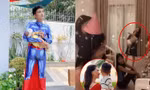 "Nỗi khổ" khi có con nhỏ của sao: Mạc Văn Khoa làm siêu nhân, Hòa Minzy vừa hát vừa bế con