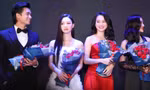 Samuel An tháp tùng 3 mỹ nhân AMEE, Salim, Trúc Anh trên thảm đỏ "Thiên Thần Hộ Mệnh"