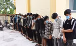 Mâu thuẫn khi lưu thông trên đường, thiếu niên kéo 30 người mang hung khí đi đánh nhau