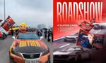FC RHYDER và HIEUTHUHAI mang siêu xe làm roadshow đón thần tượng