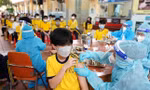 Tiêm ngừa vắc xin COVID-19 cho học sinh tại TPHCM (ảnh: HCDC)