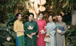 Hương Ly, Minh Anh hoá 'nàng thơ', cùng dàn sao Việt 'thoải mộng' trong vườn Xuân của Cao Minh Tiến