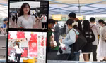SVĐ Mỹ Đình trước "giờ G" concert có G-Dragon, CL: Loạt booth của fan sẵn sàng
