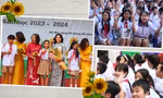 Hà Nội: Trường THCS Tây Sơn đón tween lớp 6, hội "tiền bối" giải đáp tất tật cho tân binh
