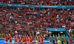 CÐV Hungary phủ kín sân Puskás Aréna trong trận chủ nhà Hungary tiếp Bồ Ðào Nha tối 15/6. Ảnh: UEFA