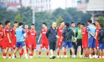 Ðội tuyển Việt Nam sẽ tập trung sớm để chuẩn bị cho Vòng loại cuối World Cup 2022 nếu V-League không thể khởi tranh. Ảnh: Anh Tuấn