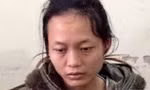 Nguyễn Thị Liên tại cơ quan điều tra.