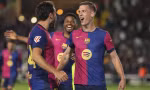 Barca thắng nhọc trong ngày tạo kỷ lục đáng quên tại La Liga