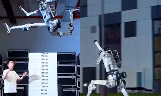 Robot có thể nhảy cao 2 mét và chạy với tốc độ 45 km/h