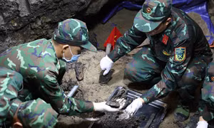 Đã có người liên hệ nhận thân nhân liệt sĩ vừa tìm thấy tại Công viên Lê Thị Riêng