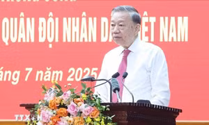 Tổng Bí thư Tô Lâm làm việc với Tổng cục Chính trị Quân đội nhân dân Việt Nam 