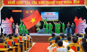 Màn đua tài sôi nổi của các thủ lĩnh thanh niên Phòng không