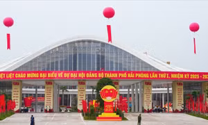 445 đại biểu dự Đại hội Đảng bộ thành phố Hải Phòng lần thứ nhất
