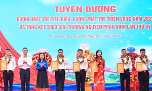 Tuyên dương gương mặt trẻ tiêu biểu Quân chủng Hải quân 