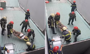 Bị điện giật, người đàn ông ở TPHCM rơi từ sân thượng xuống mái tôn hàng xóm 