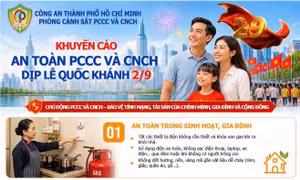 Công an TPHCM khuyến cáo phòng cháy dịp nghỉ lễ 2/9