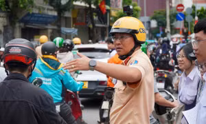 Chống ùn tắc phục vụ kỳ thi lớp 10 ở TPHCM