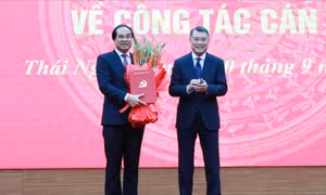 Công bố quyết định của Bộ Chính trị về công tác cán bộ ở Thái Nguyên