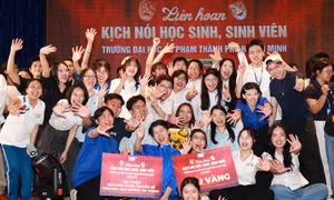 Sôi nổi 12 giờ thi tài kịch nói học sinh, sinh viên