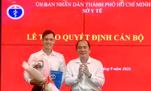 Sở Y tế TPHCM có Chánh văn phòng mới sau gần 2 năm bỏ trống