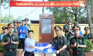 Đưa địa điểm Bác Hồ trao cờ ‘Trung với nước, hiếu với dân’ lên không gian số