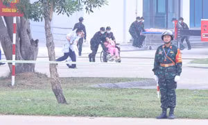 Diễn tập hiệp đồng ứng phó tình huống khẩn cấp quy mô lớn tại TB4