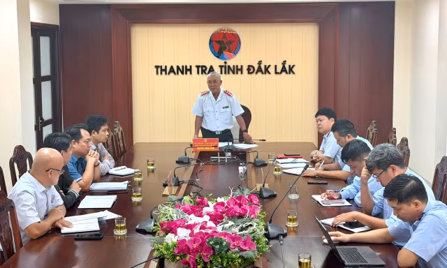 Đắk Lắk công bố 3 quyết định thanh tra, có cuộc thanh tra đột xuất