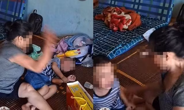 Cháu bé 4 tuổi bị bà đánh tới tấp, mẹ chứng kiến quay video đưa lên mạng xã hội