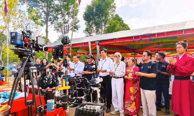 Khai máy dự án điện ảnh dã sử - hành động 'Tây Sơn thất hổ tướng: Kỳ Nam cung thủ Lý Văn Bưu'