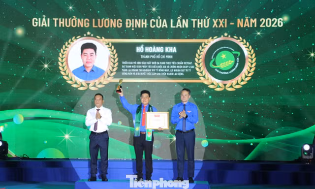 Vinh danh 30 gương nhận giải thưởng Lương Định Của