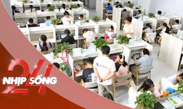 NHỊP SỐNG 24: Lớp học AI lấp đầy khoảng trống cấm dạy thêm ở Trung Quốc