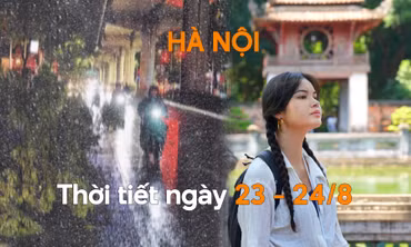 Sau đêm mưa ngợp trời thời tiết Hà Nội như thế nào?
